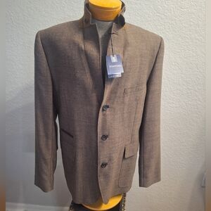 Stafford Essentials Brown Sport Coat